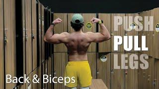 PULL WORKOUT | Pull Day Workout for Back and Biceps (only 6 exercises)