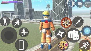 Naruto Mode New Update In Indian Bikes Driving 3D | Naruto vs Huggy Buggy and Ultraman Fighting ||