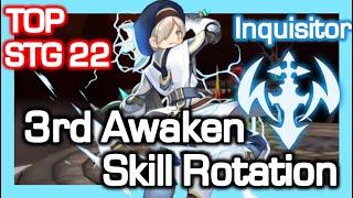 Inquisitor 3rd Awaken STG 22 Skill Rotation / Mind Breaker 1000% Test / Dragon Nest China