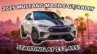 2025 Ford Mustang Mach-E GT - How to Order