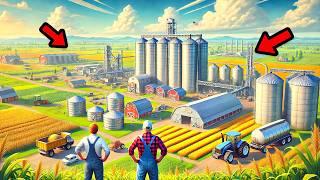 MEGA FARM on FLAT MAP From $0 | Farming Simulator | SUPERCUT