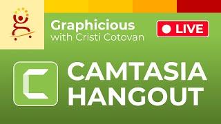 Create YouTube Subscribe Button in Camtasia |  Hangout with Cristi Cotovan