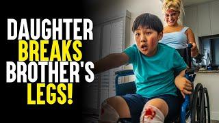 Daughter Breaks Brother's Legs by Accident! A Heartfelt Drama | Sameer Bhavnani