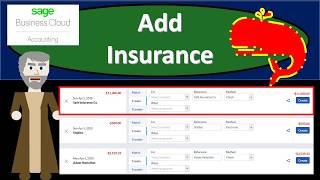 Add Insurance 420 Sage Business Cloud Accounting 2020