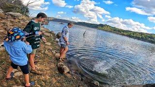 Young Man Catches his Biggest fish in Zimbabwe  and Big Bream on Fly!