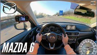 2018 Mazda 6 [2.2 SKYACTIV-D | 175 HP] - POV Autobahn Top Speed Drive