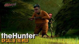 Невероятное приключение  Дики и Хобби в Лесу / Бум на Охоте / theHunter Call of the Wild