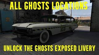 All Ghost Locations (Ghosts Exposed Livery) | GTA Online Ghosts Hunt