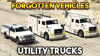 GTA 5 ONLINE : WHICH IS BEST UTILITY TRUCK? (FORGOTTEN VEHICLES #1)