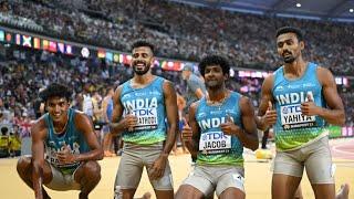 Indian relay runners run their hearts out at #WorldAthleticsChampionships | JioCinema