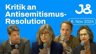 Massive Kritik an Antisemitismus-Resolution des Bundestages | Komplette PK 6. November 2024