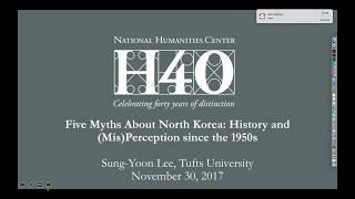 Five Myths about North Korea  History and (Mis)Perception since the 1950s