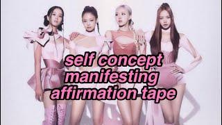 self concept manifesting affirmation tape (with rain) | law of assumption