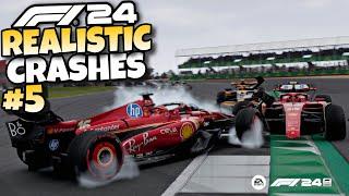 F1 24 REALISTIC CRASHES #5