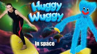 Huggy Wuggy in real life in space / Poppy Playtime animation