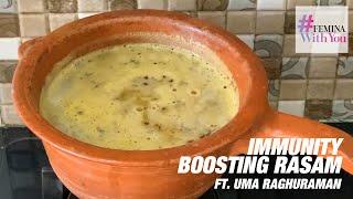 Quick & Easy Rasam Recipe By Masterchefmom | Immunity Boosting Food | #FeminaWithYou