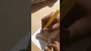 Lettering Vandana  Calligraphy #shorts #subscribe #shortsvideo