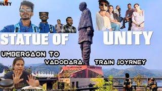 statue of unity part 1 Umbergaon to vadodara train journey 