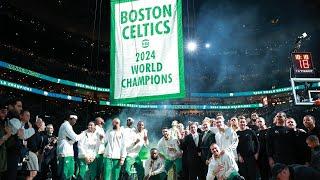 Boston Celtics FULL NBA Championship 2023-24 Ring Ceremony! 