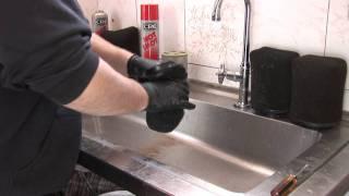Foam air filter cleaning and oiling.wmv