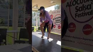 BARBARA JIMENEZ • AloCubano Salsa Festival • Cultura & Sabrosura #shorts #cubandance #dance #salsa