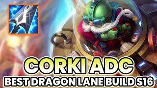 CORKI ADC IS BROKEN | BEST DRAGON LANE BUILD & GAMEPLAY IN WILD RIFT S16