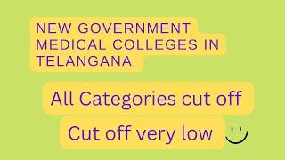 Telangana Neet ug Expected cut off 2022 Category wise | Low Cut off