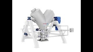 Industrial Mixers and Mixing Equipment – PerMix "AutoDrum" loading and unloading system