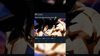 Goku's pain after losing ultra instinct #anime#kakarotedit #goku #edits #kakarot #ultrainstinct#dbz