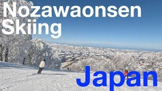 Bluebird Day Nozawaonsen Skiing [POV Video]