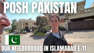 POSH NEIGHBORHOOD IN ISLAMABAD / THE PAKISTAN YOU DON'T SEE IN VLOGS / RESIDENTIAL AREA E-11