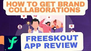 How to Collaborate with Brands  and  Get Free Products. Freeskout app Review #freeskout #collab