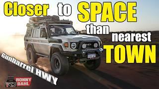 WE TAKE 2 NEW 4cyl LANDCRUISERS TO THE DESERT GUNBARREL HWY