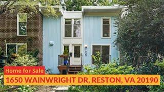 1650 Wainwright Dr, Reston, VA 20190 | Home for Sale