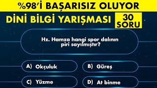 30 Zorlu ve Öğretici Dini Soru ile Bilginizi Test Edin: İslam Tarihi, İman ve Hadisle