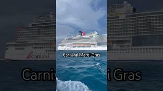 It was massive  #carnival #carnivalcruise #carnivalmardigras #mardigras #turksandcaicos #turks