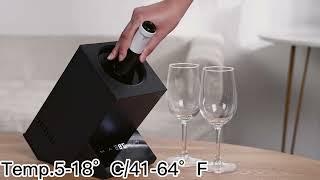 Electric bottle wine cooler