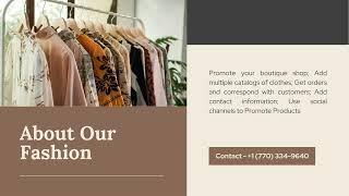 Edweb Solutions Fashion Boutique App Development Company | App Developer Atlanta | +1 (770)334-9640