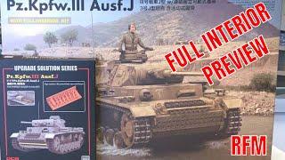 Ryefeild Model PANZER III 1/35 (Full interior kit) model kit preview