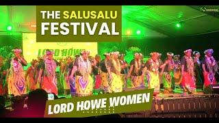 The Salusalu Festival, Lord Howe Islands Women, Cultural Contemporary Performance.