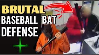 Brutal Baseball Bat Defense.| Self-defense for a Baseball Bat attack.