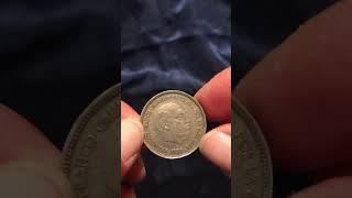 1957 TWENTY FIVE PESETAS FROM SPAIN