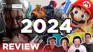 Reviewing The Year 2024 In Gaming — The Press Start Podcast