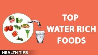 Top Foods With a High Water Content | Water Rich Foods |  What It Takes