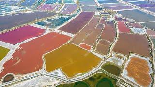 Colorful Yuncheng Salt Lake