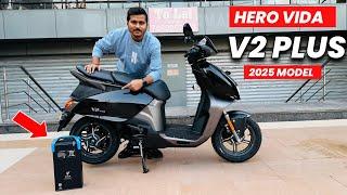 2025 Hero Vida V2 Plus Electric Scooter Review | 5 Big Changes | Range 165 km/ch | Vida V2 Plus