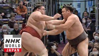 GRAND SUMO: Day 12 of the November 2024 Tournament - GRAND SUMO Highlights