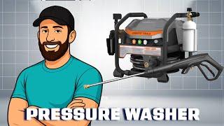 The Ultra-Quiet, High Water Flow Beast — Giraffe Tools UltraFlow Retractable Pressure Washer