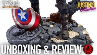 Captain America Avengers / Hydra Red Skull Diorama Base Unboxing & Review