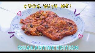 COOK WITH ME IN QUARANTINE! ️|| KIMCHI PANCAKE, DALGONA COFFEE  & NUTELLA CREPES 